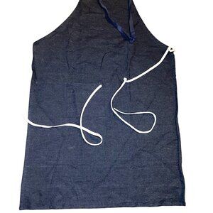 Denim Apron Adult Adjustable Neck Strap Front Pocket Cooking Baking Gardening